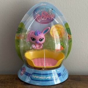 Littlest Pet Shop LPS 49 New in Box NIB Springtime Fun Bunny Rabbit Cute Toys